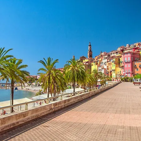 5 Pers Parking Wifi Ac Apartment Menton