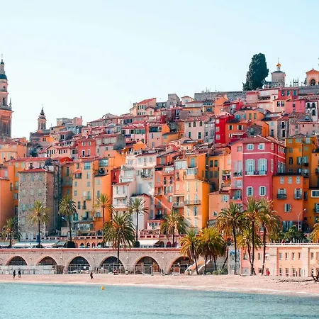 5 Pers Parking Wifi Ac Menton